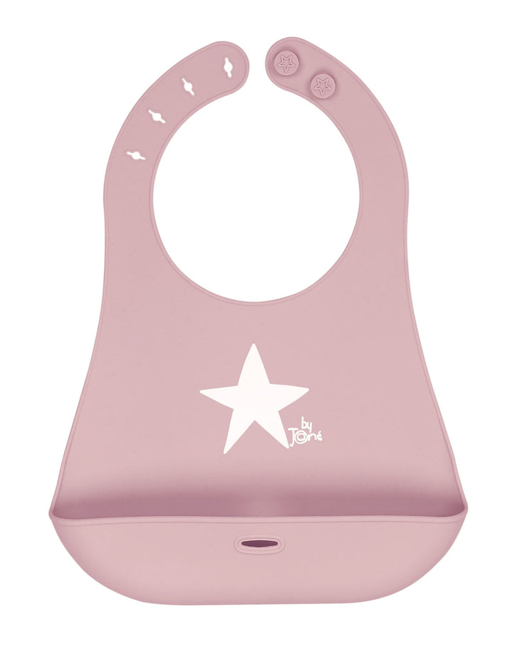 Jané Snap Roll-up Silicone Pelican Baby Bib