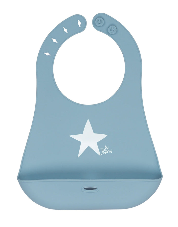 Jané Snap Roll-up Silicone Pelican Baby Bib