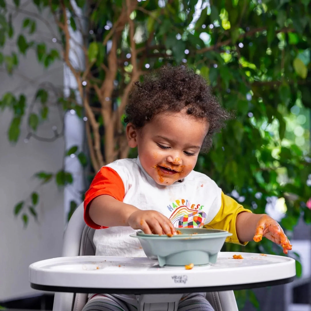 Vital Baby Nourish Power Suction Bowl - Natural Berry