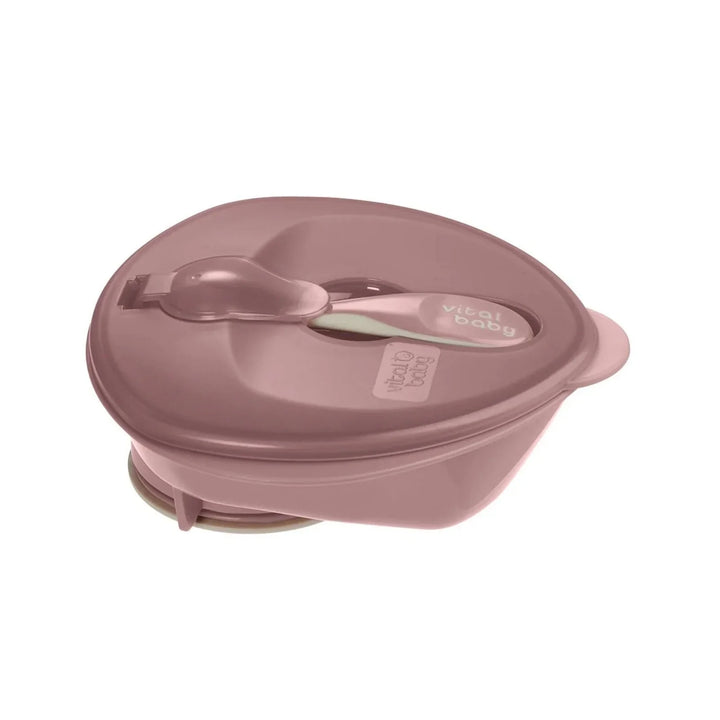Vital Baby Nourish Power Suction Bowl - Natural Berry